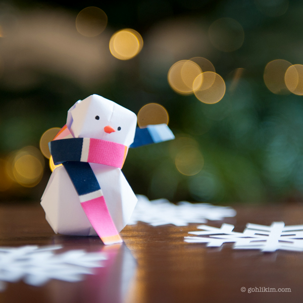 paper snowman 2